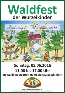 2016 Plakat Waldfest klein