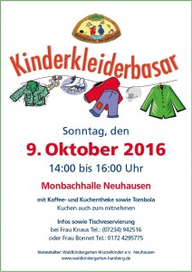 Kinderkleiderbasar 2016